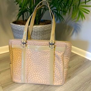 Vera Bradley Quilted Khaki Tote/Purse